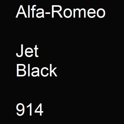 Alfa-Romeo, Jet Black, 914.